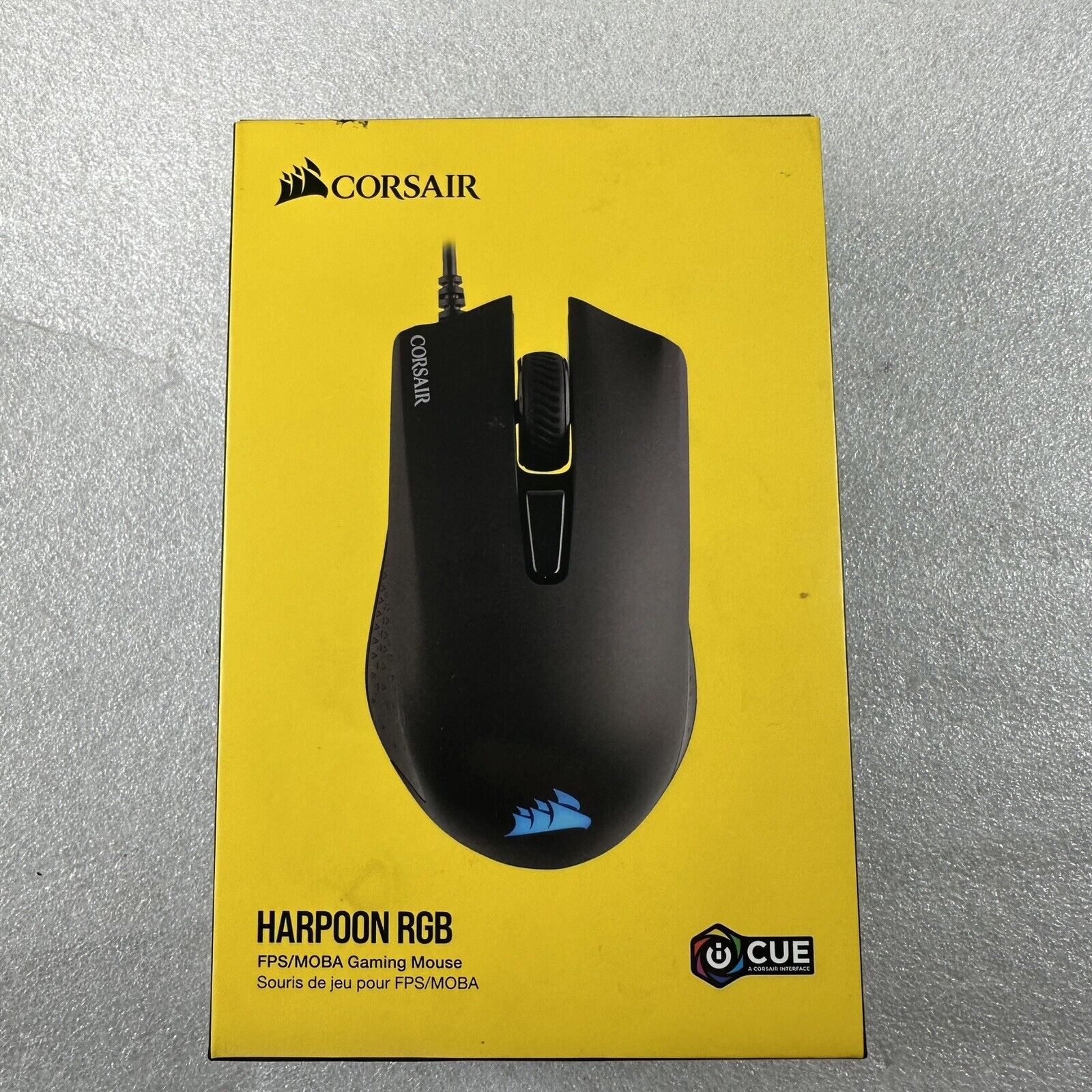 Corsair HARPOON RGB Gaming Mouse 6 Button Lightweight 86g Wired FPS/MOBA NEW Z15