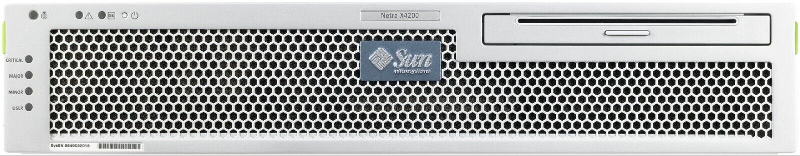 SUN Oracle Netra X4200 2*2.Ghz CPU 2GB 2*146GB Disk 2x DC Power DVD Rack Kit