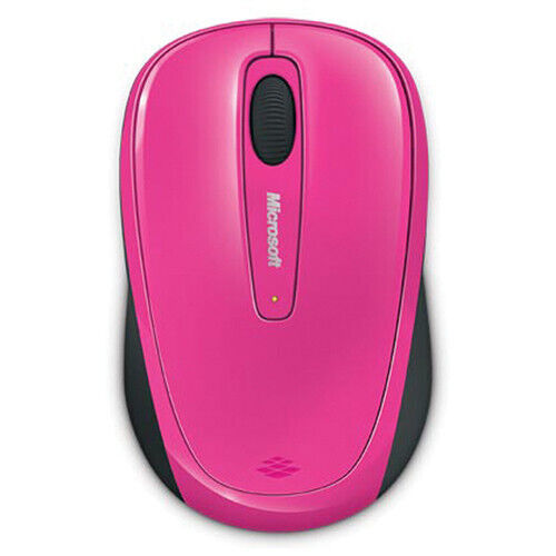 Microsoft 3500 Wireless Mobile Mouse- Pink - Limited Edition - Wireless - BlueTr
