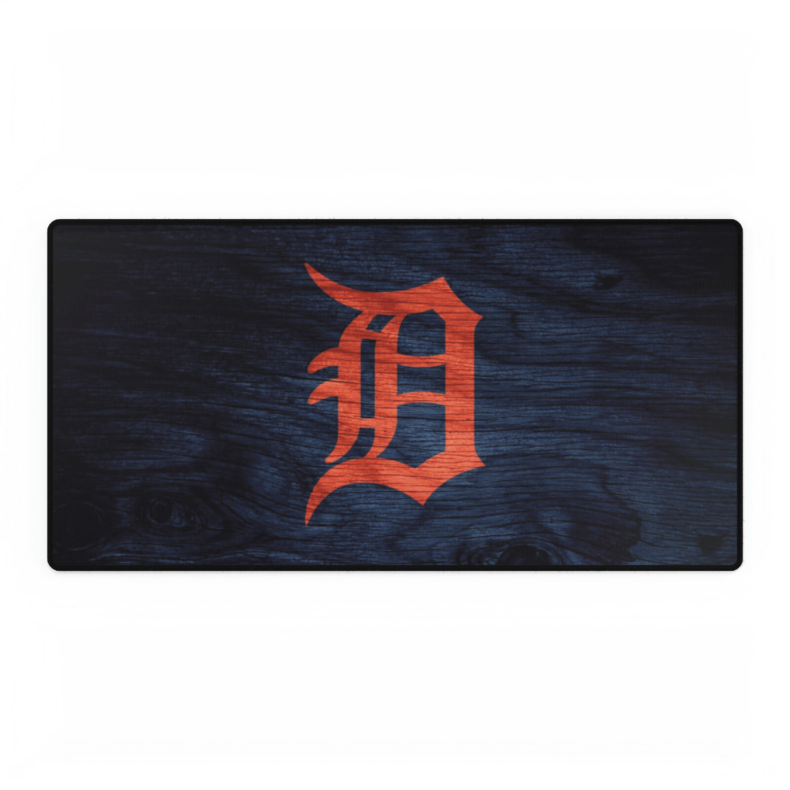 Detroit Tigers Woodgrain look MLB Baseball High Definition Desk Mat Mousepad 