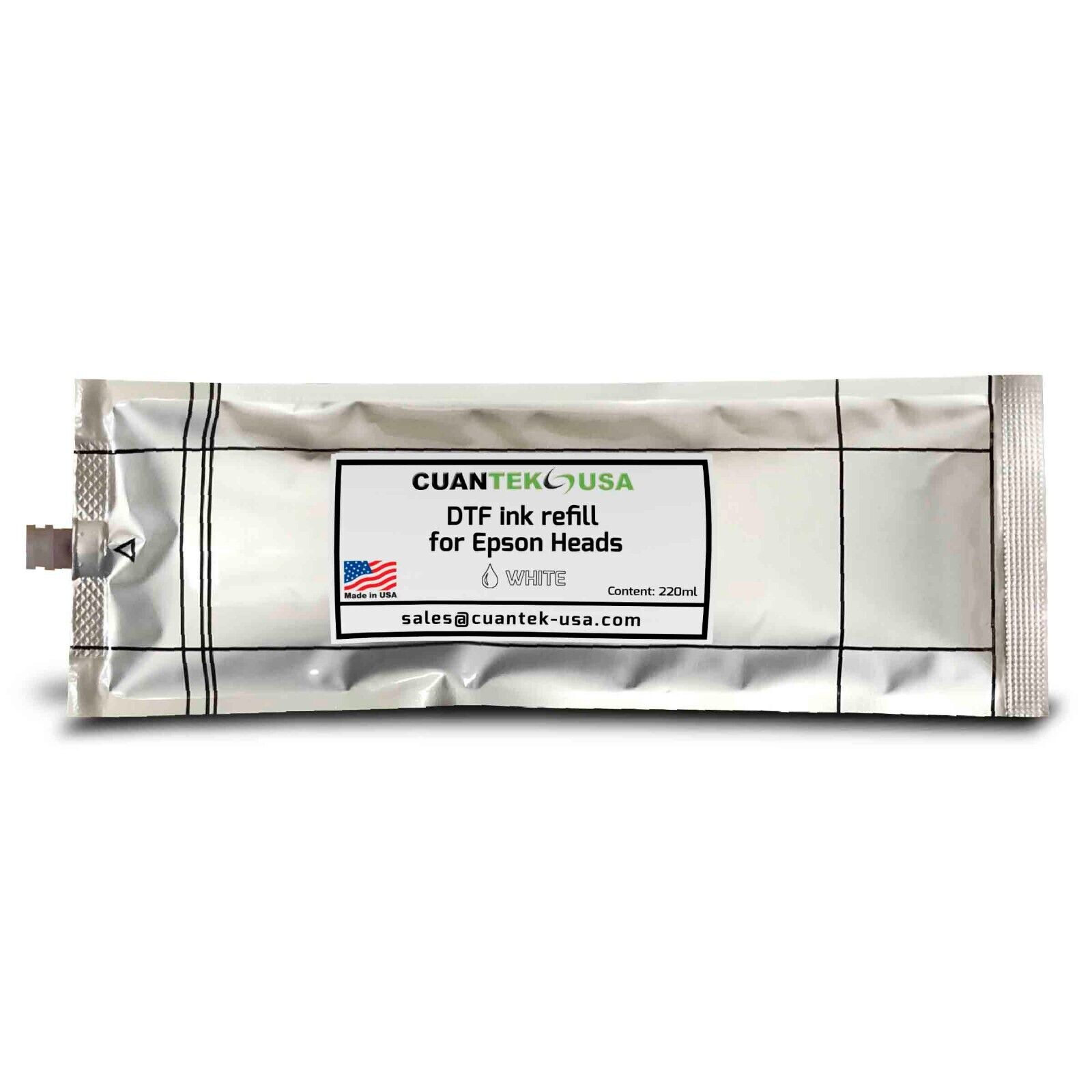 220ml DTF Ink Bag Refills for Epson heads - STS, Roland BN20D BY-20  MADE IN USA
