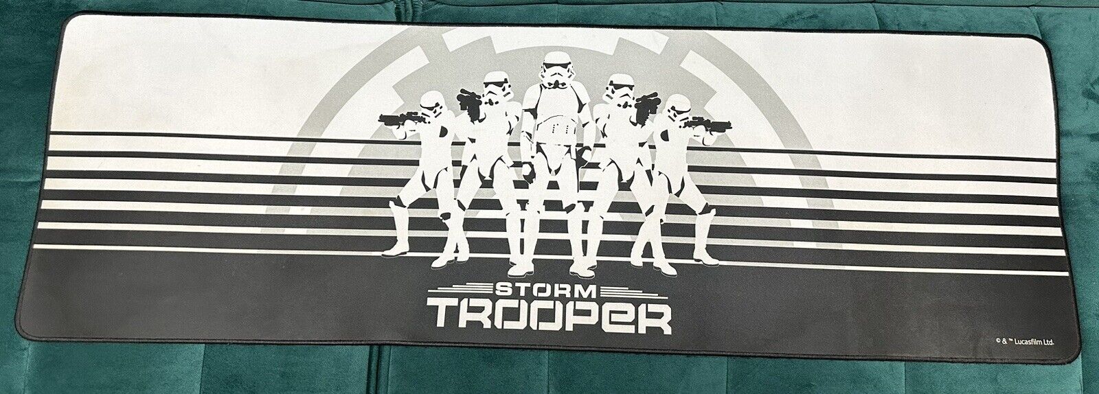Razer - Goliathus Extended Star Wars Stormtrooper Edition Gaming Mouse Pad