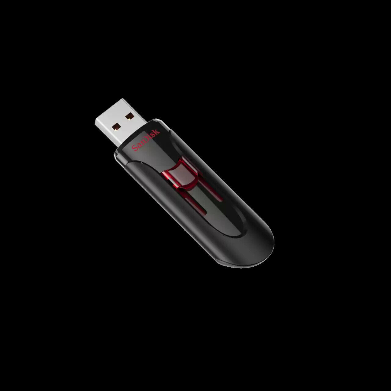 SanDisk 128GB Cruzer Glide USB 3.0 Flash Drive, Black - SDCZ600-128G-G35