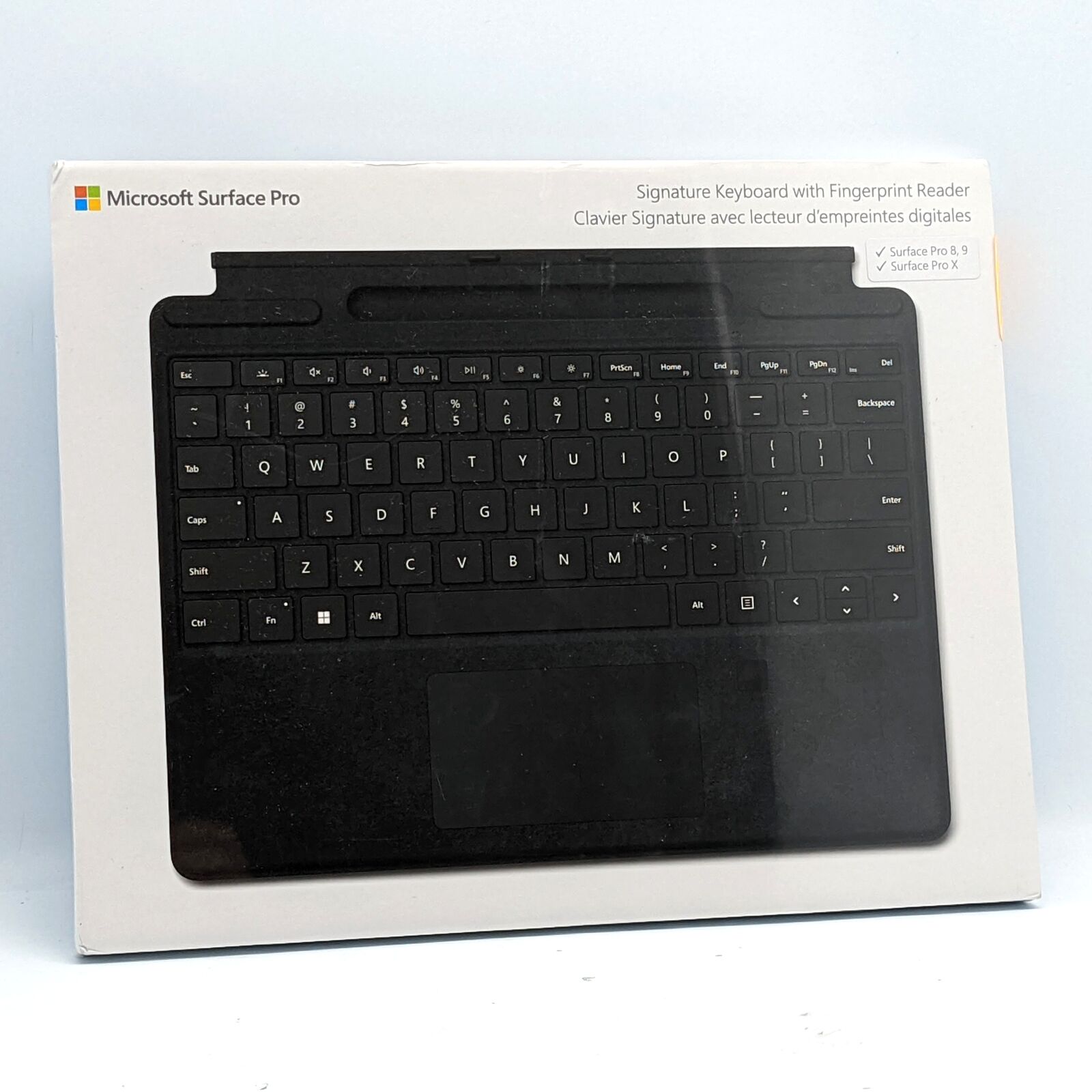 Microsoft Surface Pro Signature Keyboard with Fingerprint Reader Black 8XG-00001