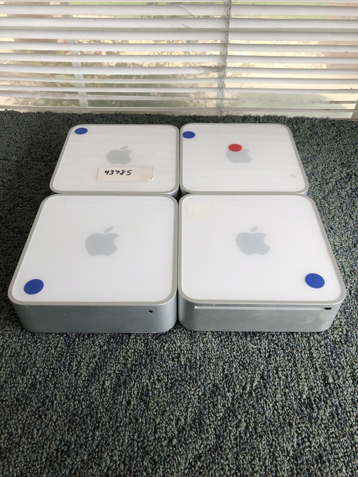 Lot of (4) Apple Mac Mini G4 Desktop A1283 - AS IS - 
