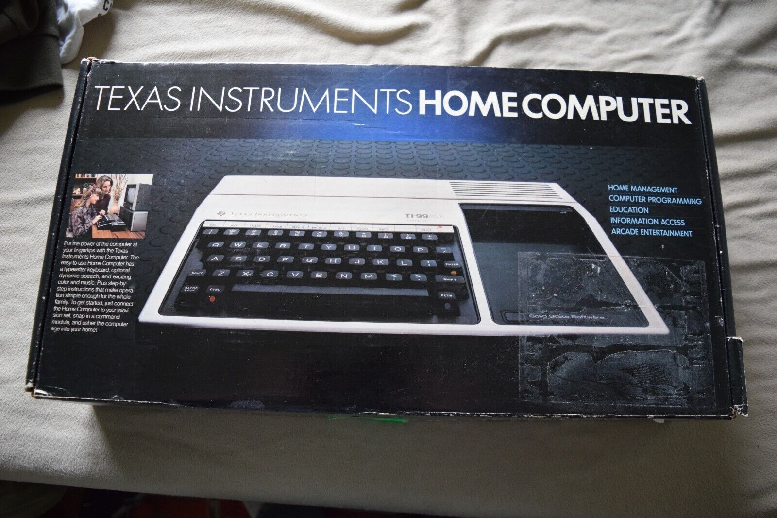 Texas Instruments Ti-99/4A (PHC004A) Vintage Home Computer