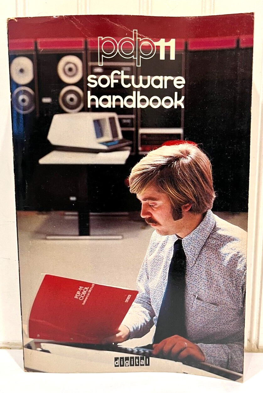 1978-79 Rare Vintage DEC Digital Equipment Corp. PDP-11 Software Handbook