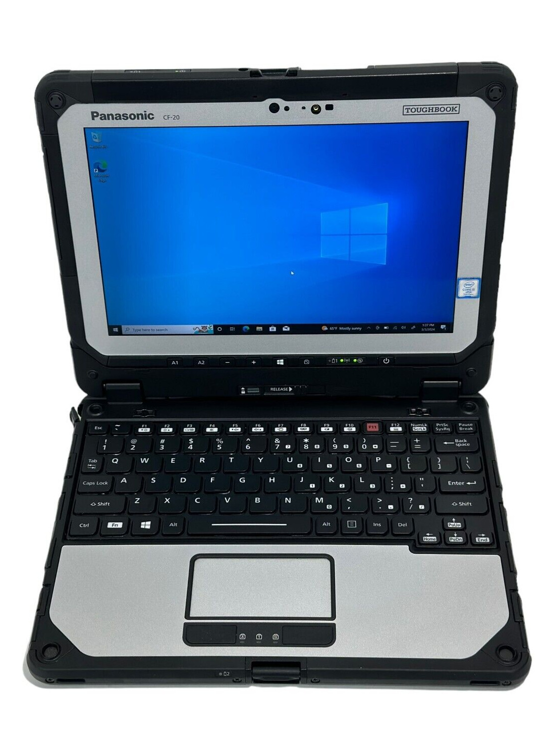 Panasonic Toughbook CF20 Core i5 7Y57 1.20GHz 8GB RAM 1TB SSD Win 10 Pro