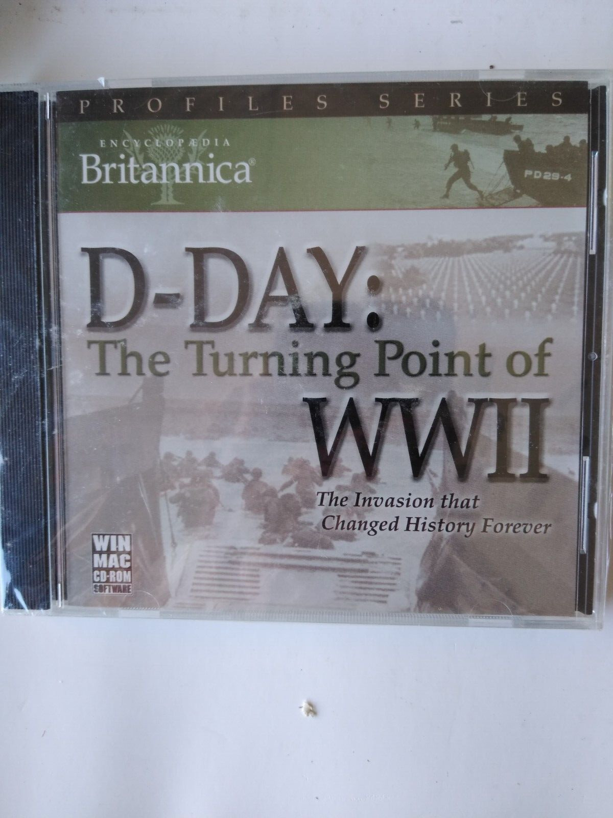 Encyclopedia Britannica D-Day The Turning Point of WW2 Cd-Rom New Sealed Box 4