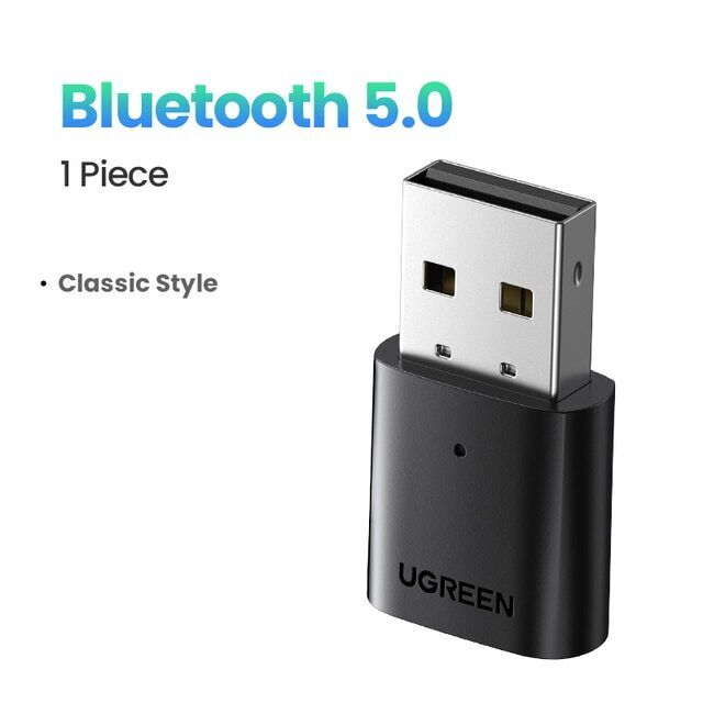 UGREEN USB Bluetooth 5.3 5.0 Dongle Adapter for PC Wireless Mouse Keyboard