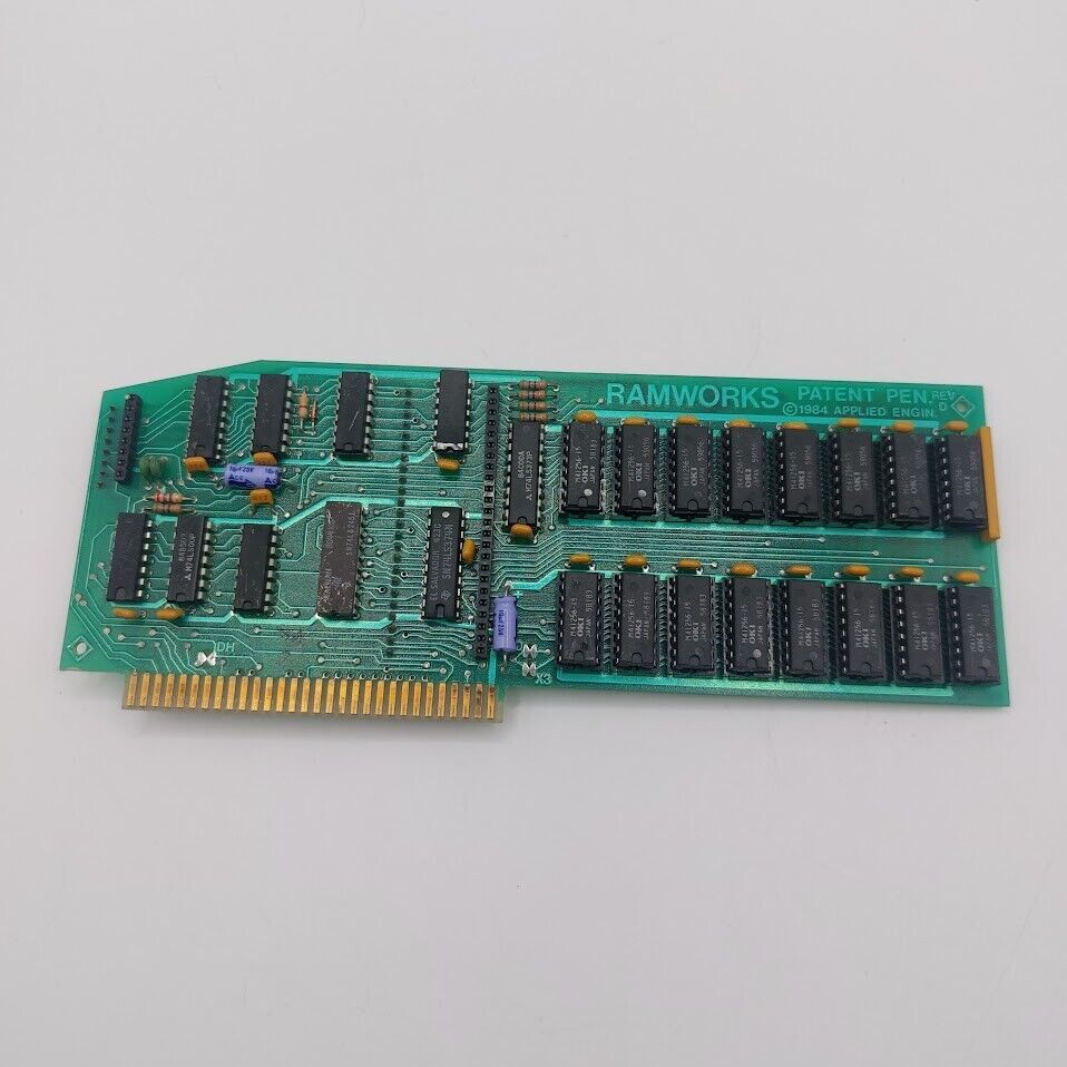 VINTAGE APPLE II RAM WORKS BEC RAMWORKS CARD BOARD MEMORY EXPANSION GRTD #88