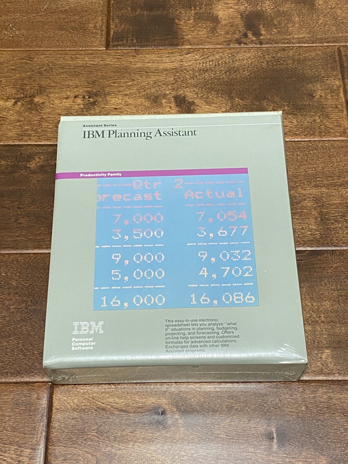 Vintage IBM Planning Assistant 1985 First Edition *Brand New Factory Sealed*