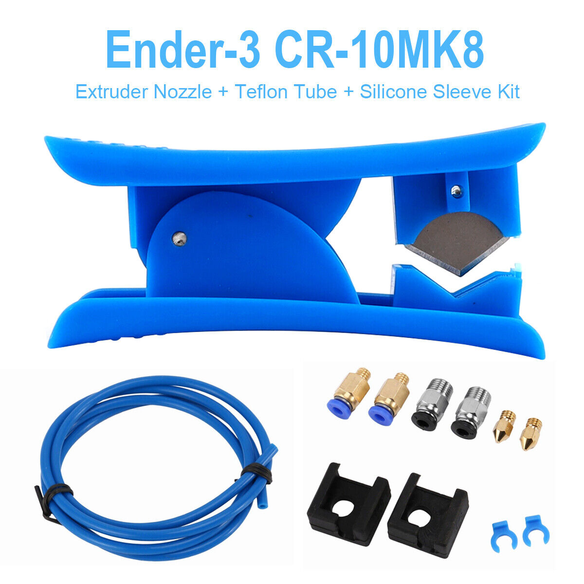 Creality 3D Printer Capricorn Bowden Tubing XS 1M Kit for Ender 3/3 Pro/5 CR-10