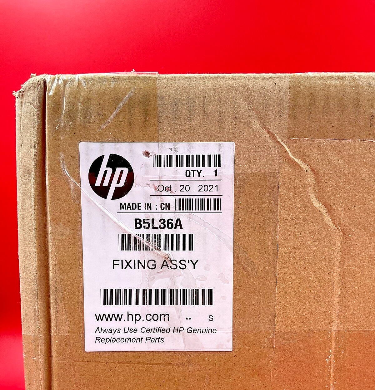 HP Color LaserJet Fuser Kit 220v M578 B5L36A❤️✅❤️✅  Brand New Sealed