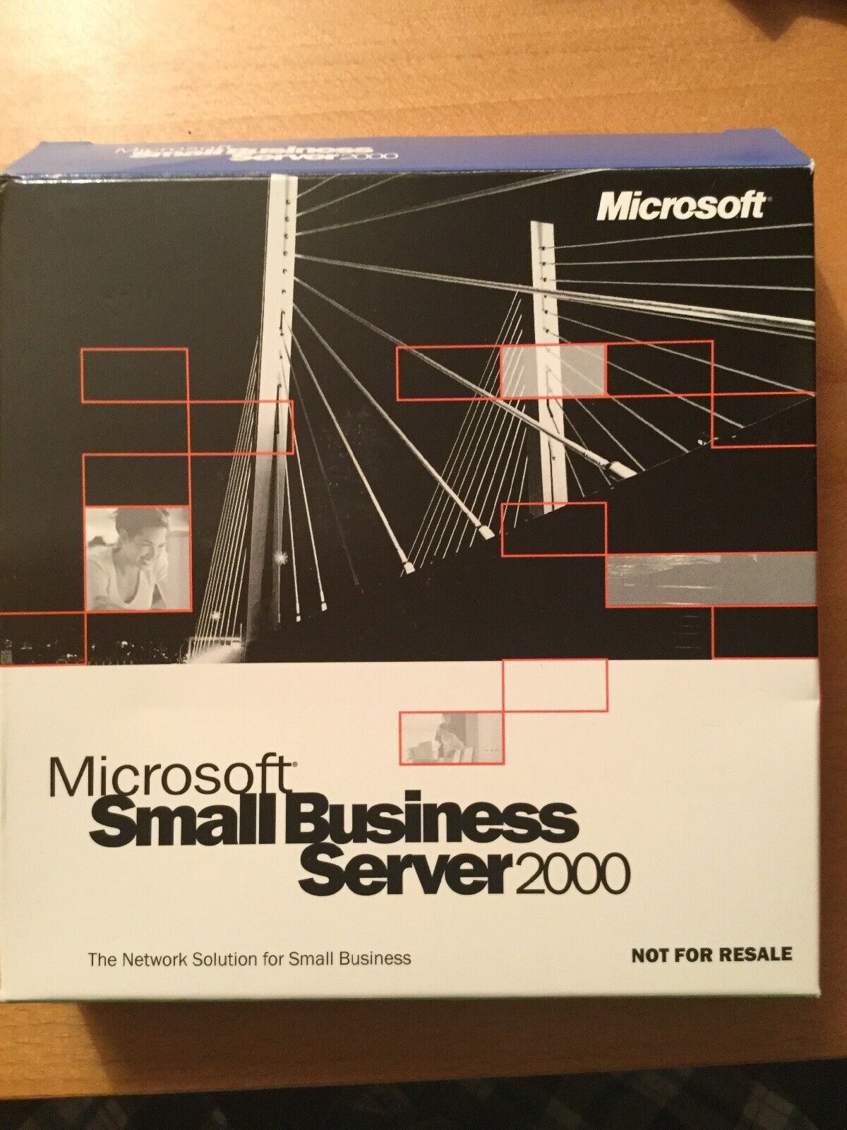 Authentic Microsoft Small Business Server 2000 NFR. 6CDs +Keys. Never Used