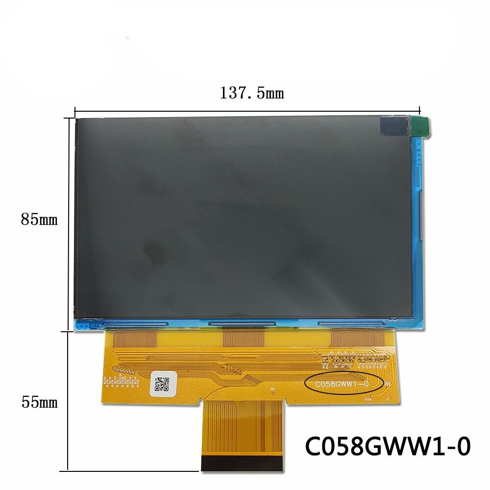 New CL720D CL760 5.8 inch projector LCD Screen C058GWW1-0 Resolution 1280x800