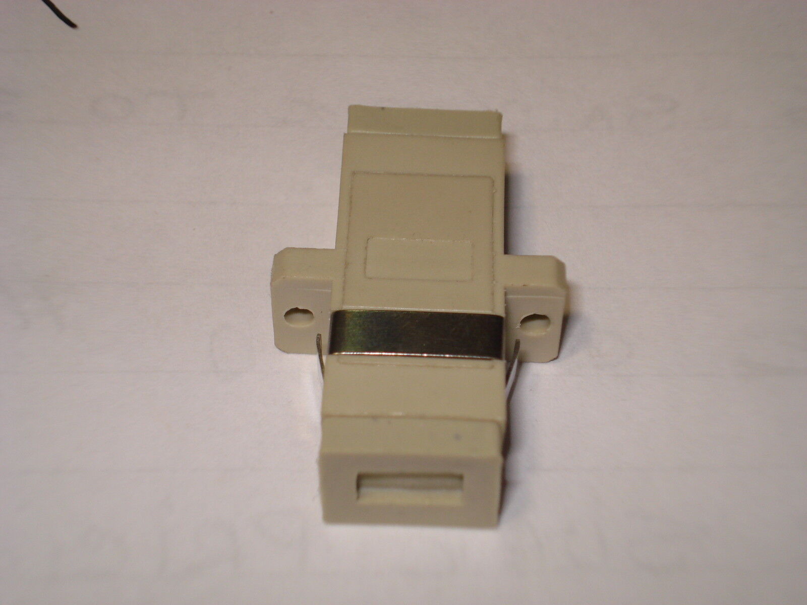 Pack of 25 SC Adapter MM Bronze Simplex Beige w/flange  
