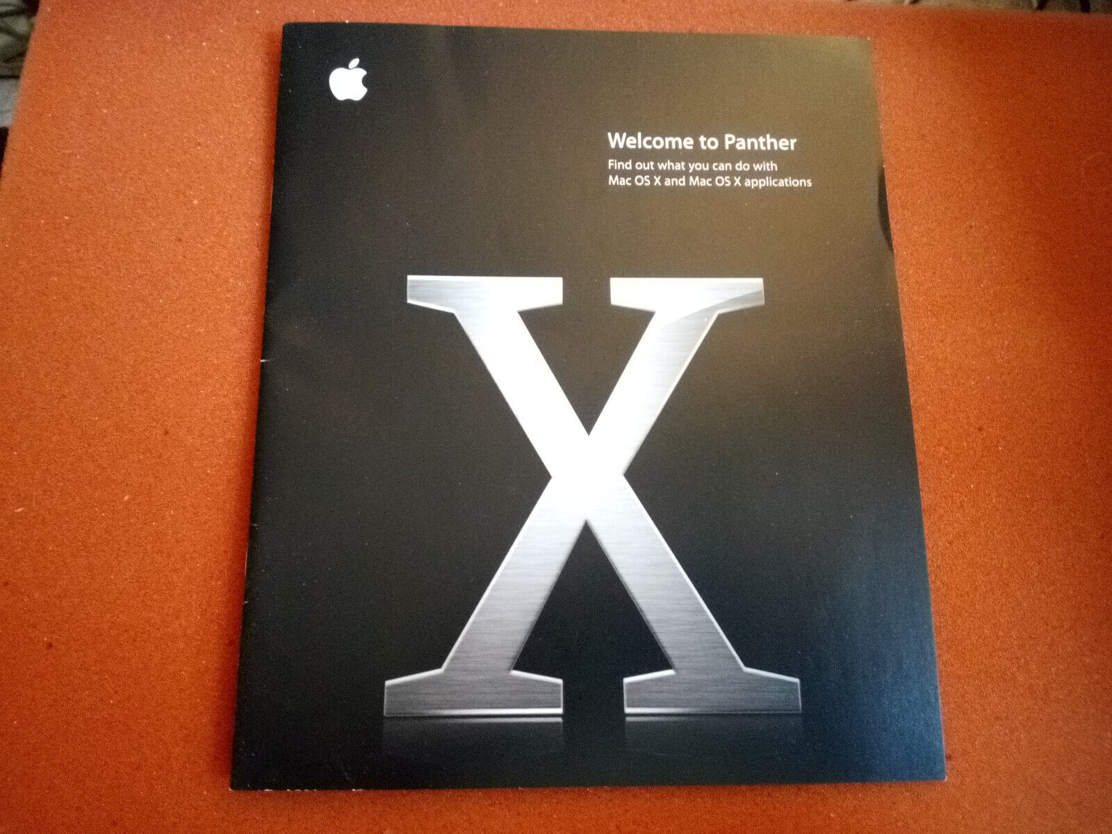 Apple 2004 WELCOME TO PANTHER Mac OSX 10.3 Brochure 034-2544-A
