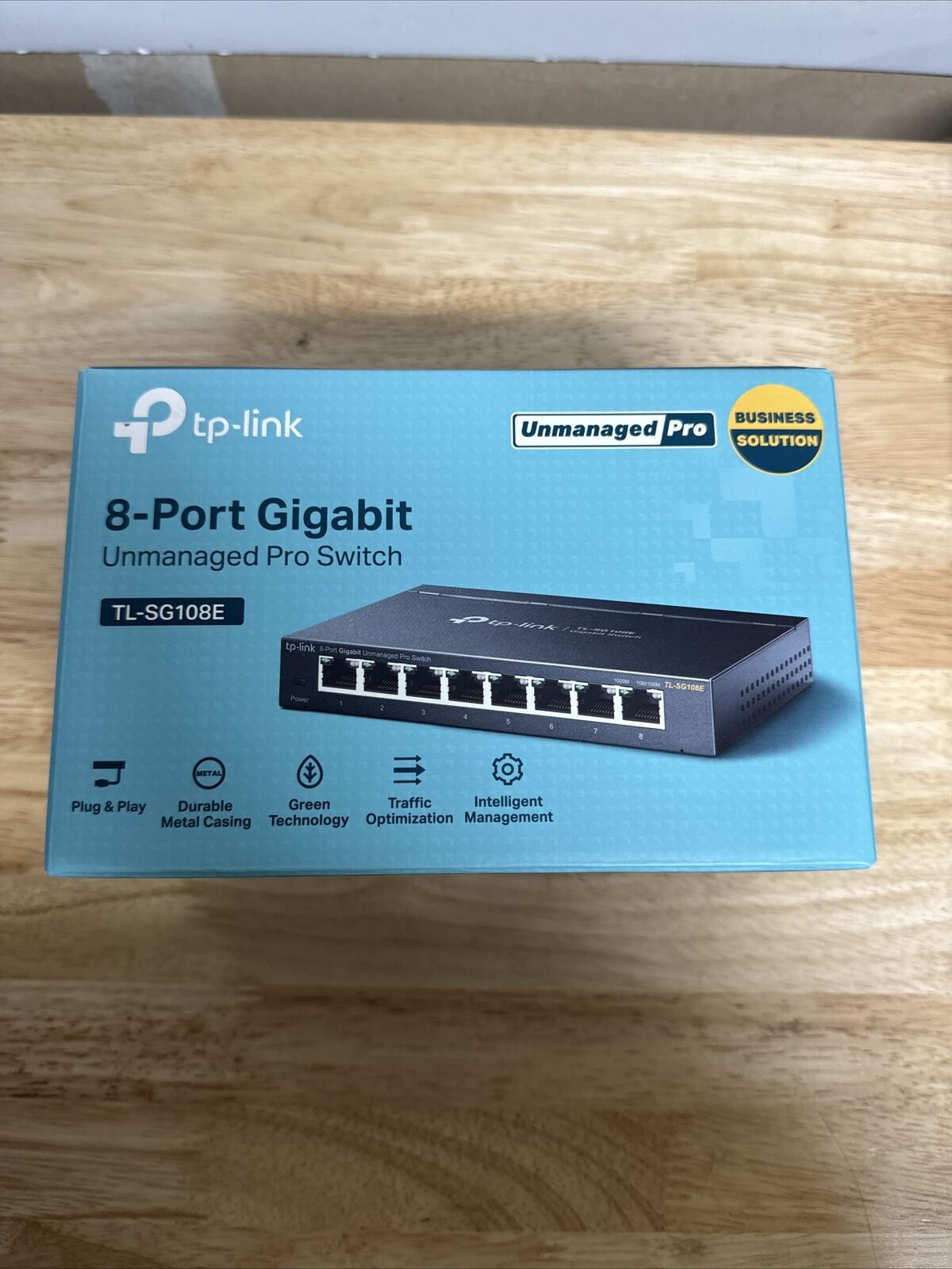 TP-LINK TL-SG108E 8 Ports Managed Gigabit Ethernet Easy Smart Switch v3.0