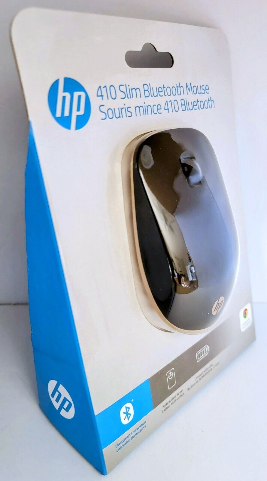 HP SLIM Bluetooth Mouse MULTI-SURFACE 12-month Battery Wireless Laser Optical