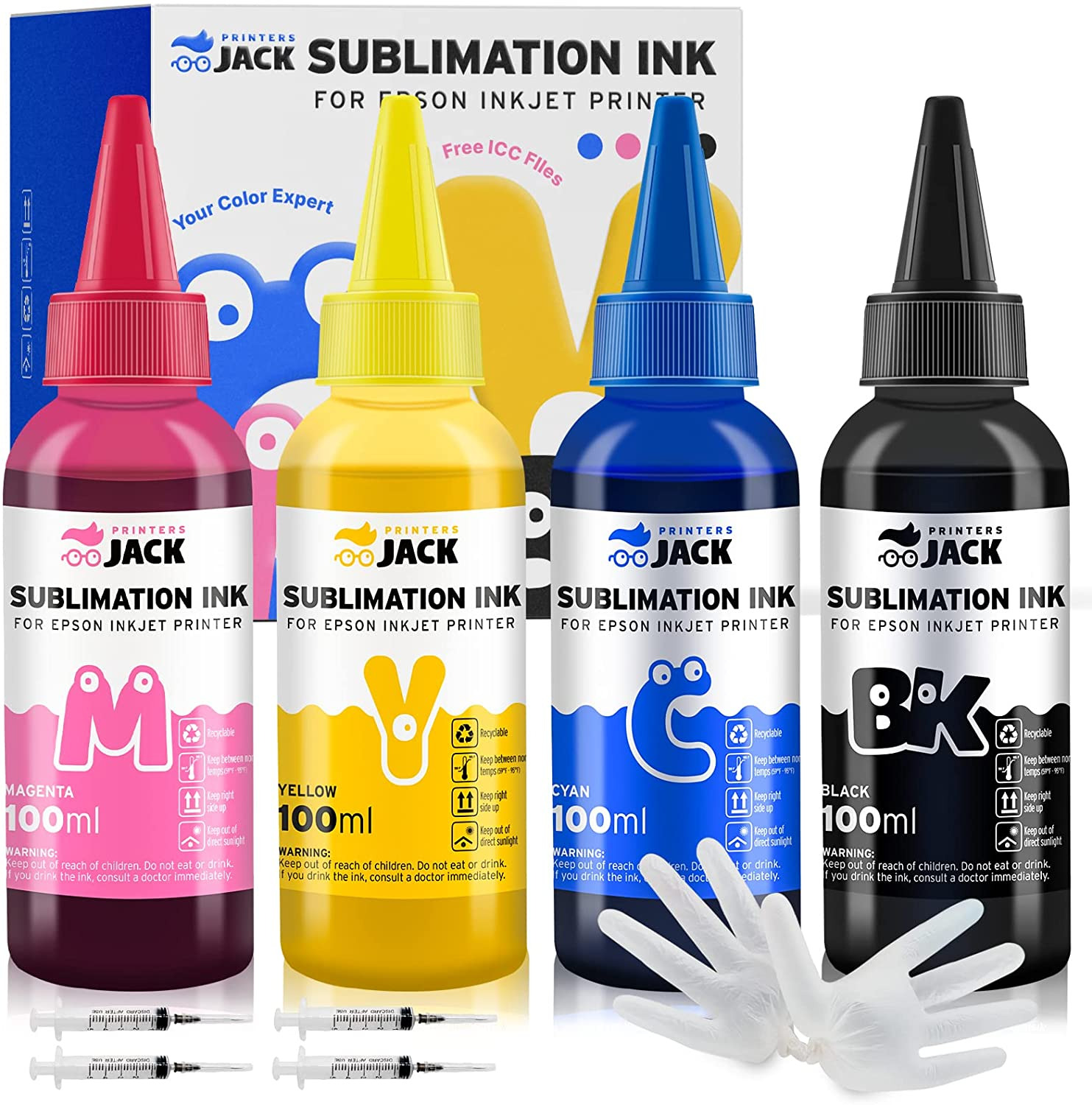 Printers Jack Sublimation Ink for Epson C88 C88+ 400ML