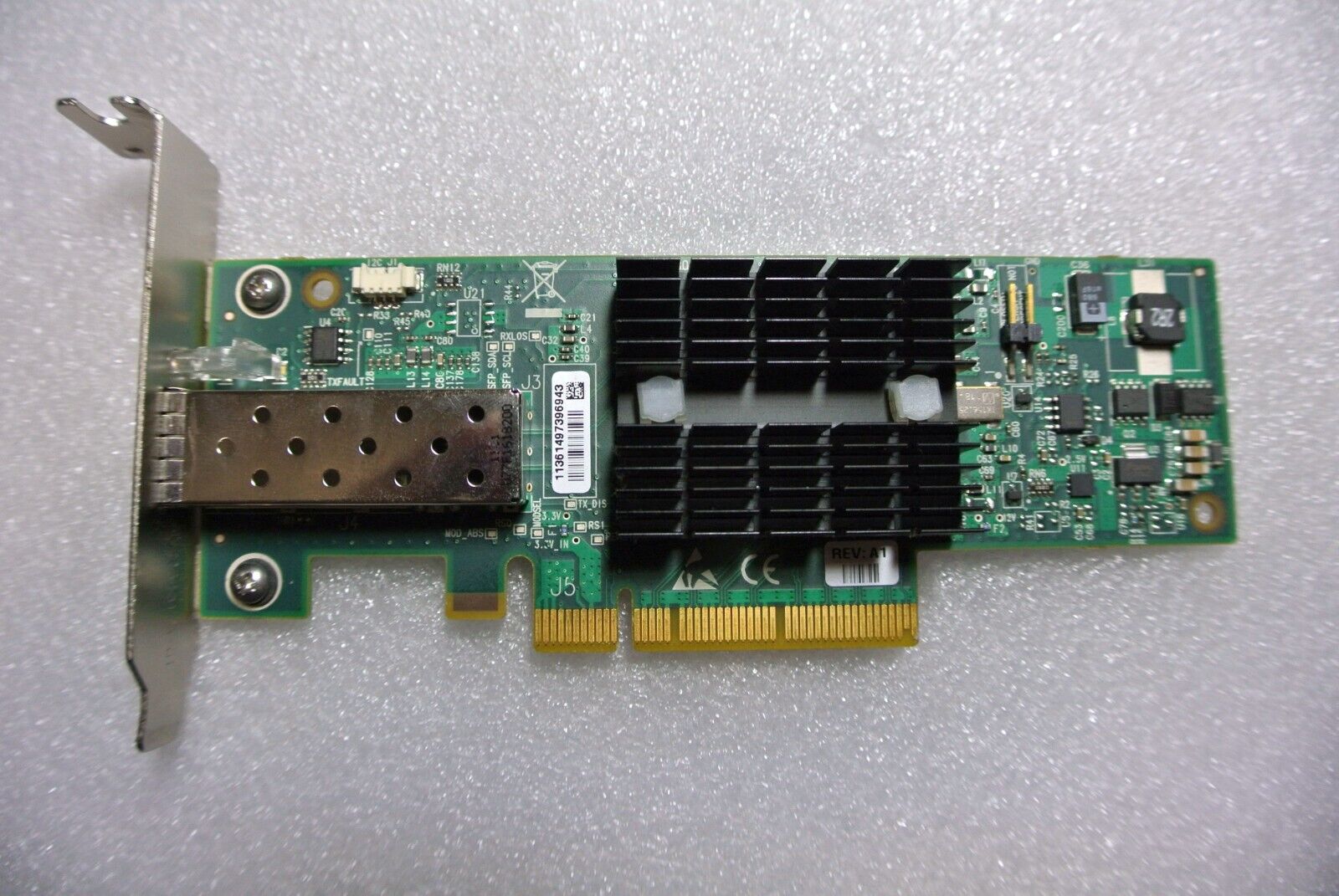 HP 671798-001 666172-001 PCIe SINGLE PORT 10GB SFP+ NETWORK ADAPTER SFF LP
