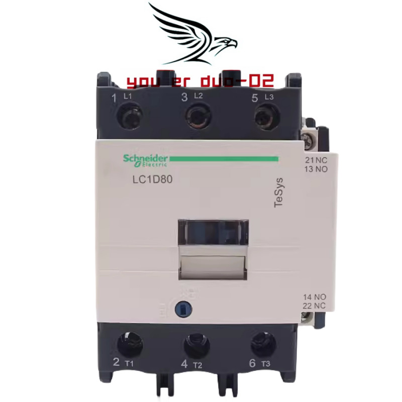  1 PCS NEW With Box Schneider LC1D8011 Contactor With Coil AC220V 80A