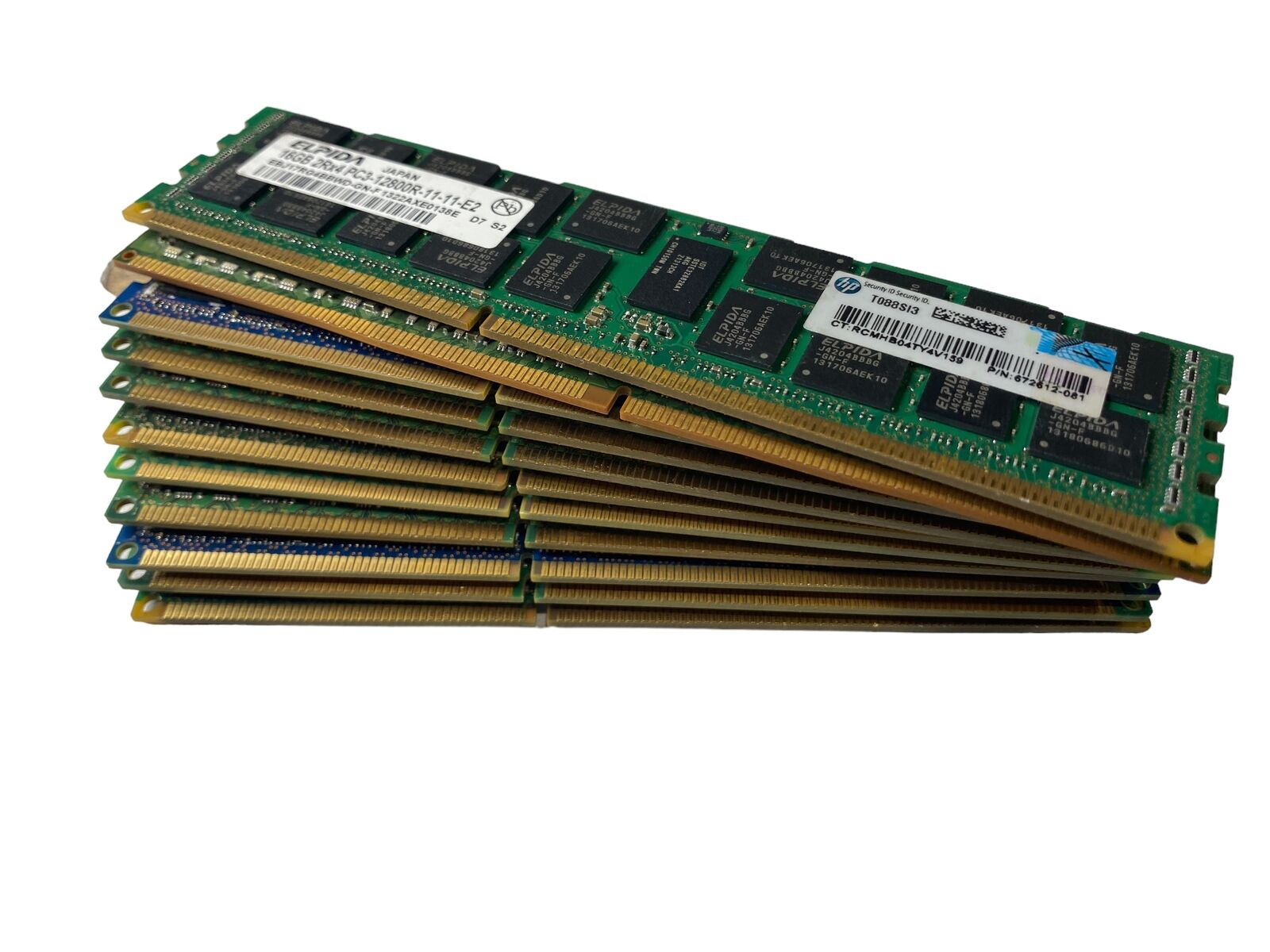 Mixed Brands 8GB | PC3 12800U Desktop RAM | Lot of 10