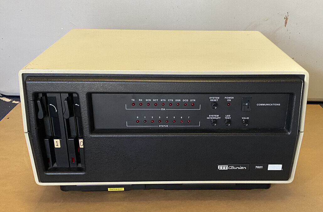 VTG 1981 ITT Courier 7601 Terminal Controller IBM 3270 Compatible