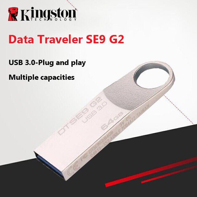 High Speed Kingston U Disk DTSE9 G2 1TB USB 3.0 Pen Drive Flash Memory Stick