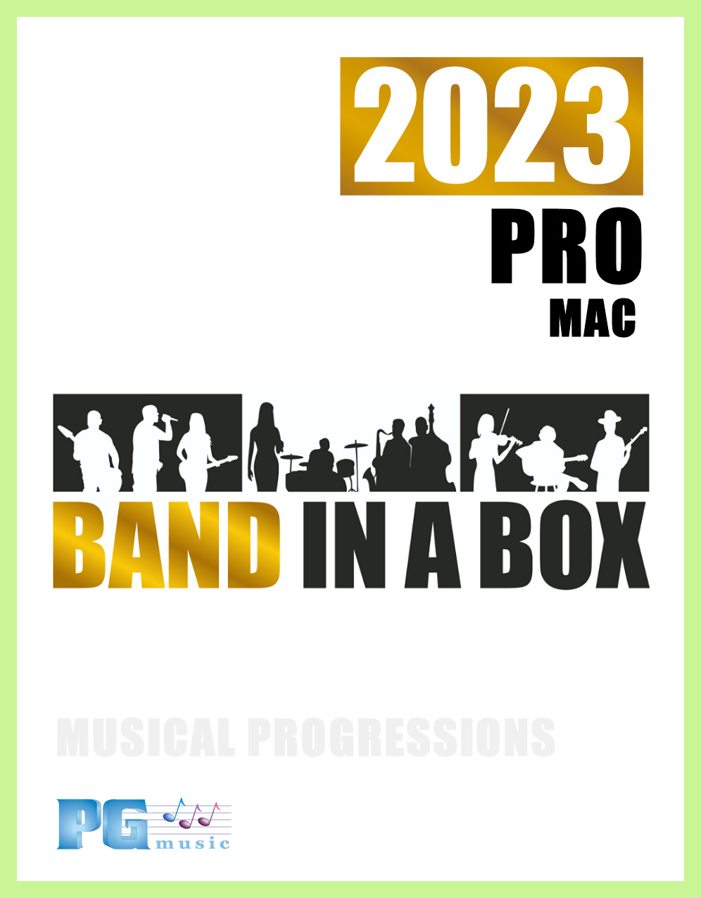 Band in a Box Pro 2023 - MAC - Music Audio Software - Product License - NEW