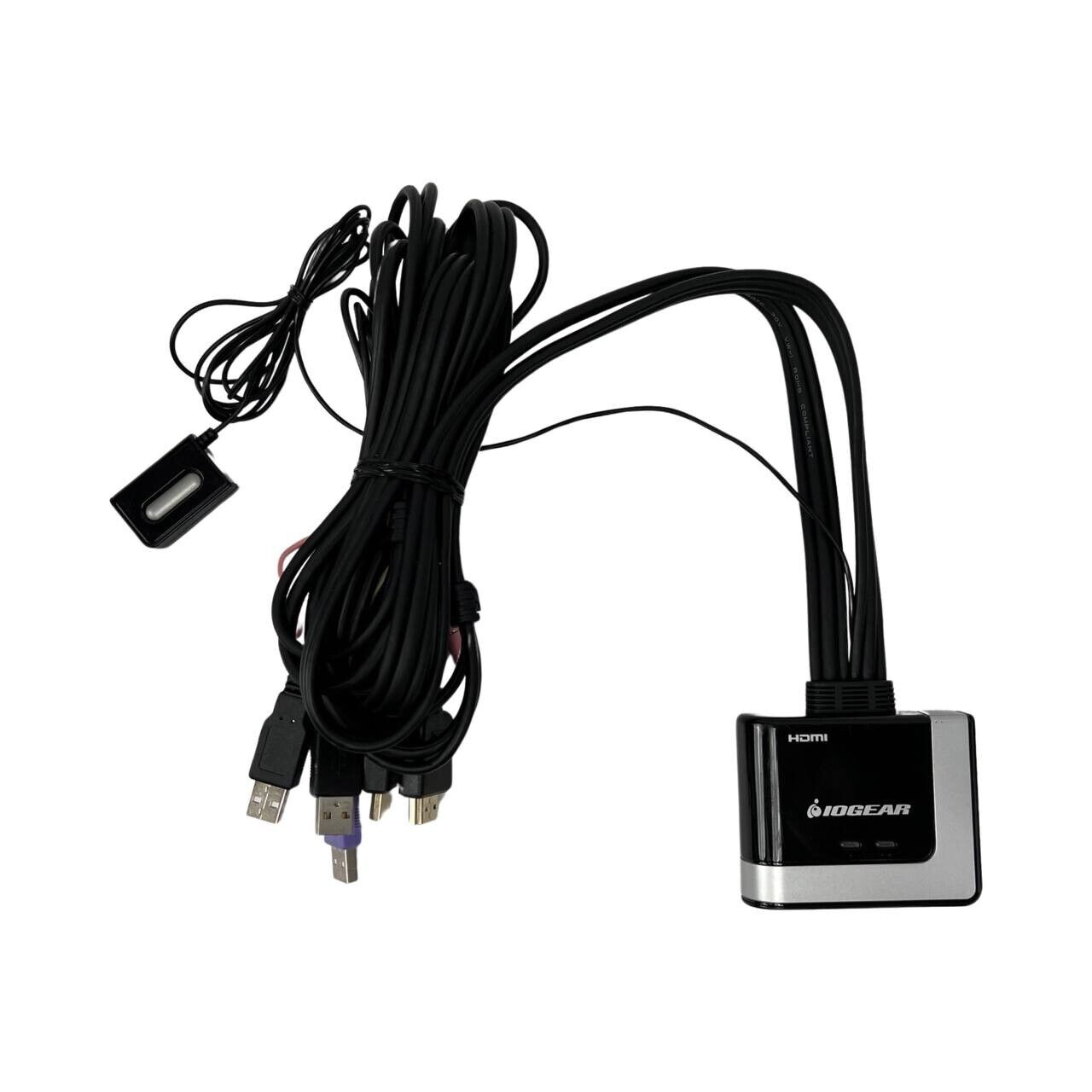 IOGEAR - GCS62HU - 2-Port HDMI KVM Switch Audio & Mic Support HD 1080p