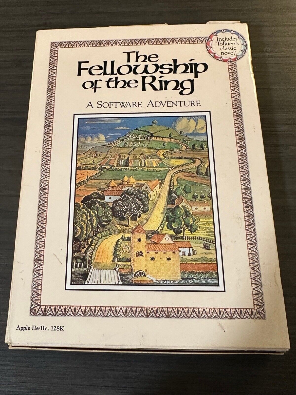 Fellowship of the Ring adventure Apple II plus IIe IIc ll 2 computer game lord