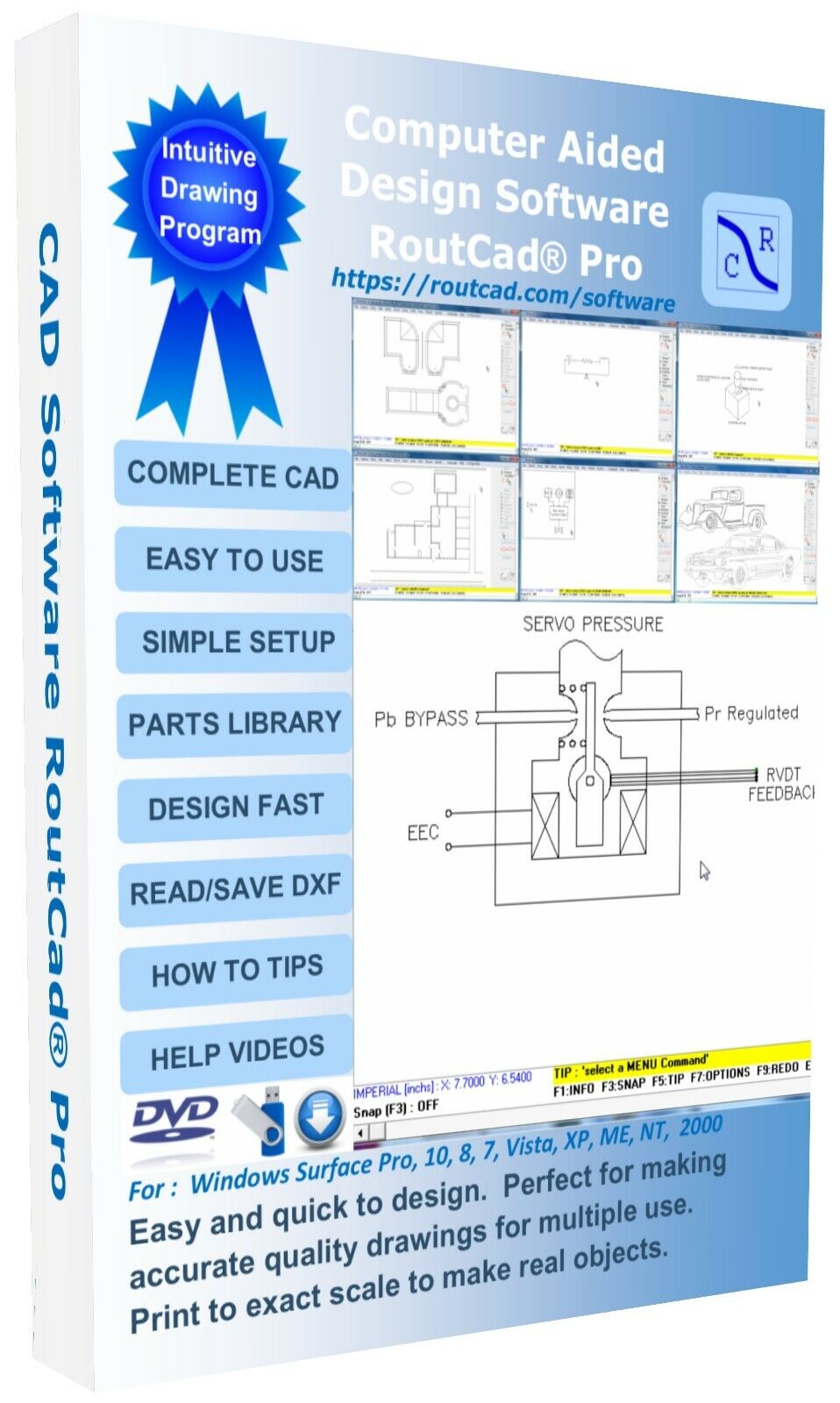 Electrical Mechanical Building Flooring Auto Plane CAD Design Software RoutCad
