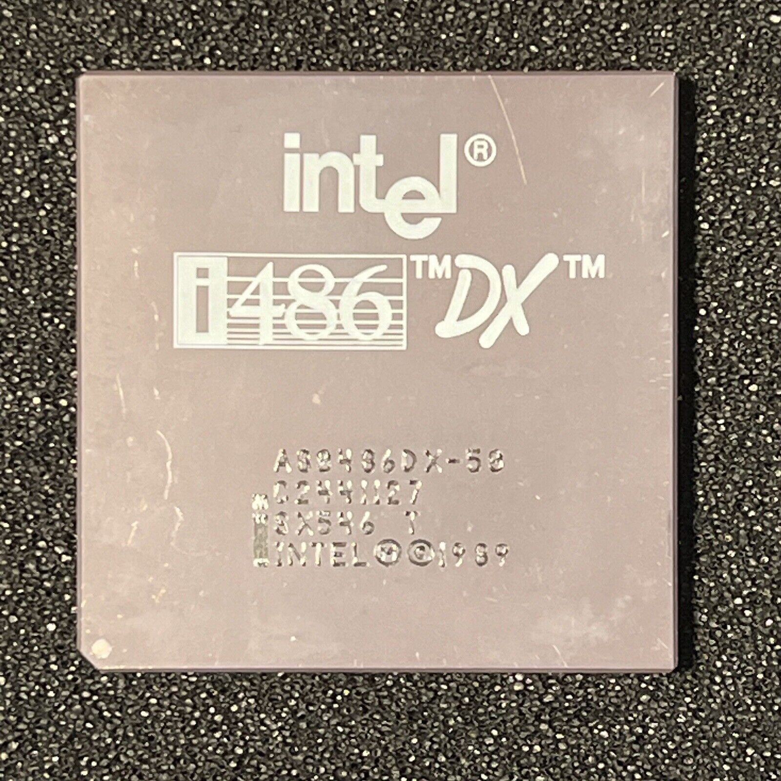 Vintage 1989 OEM Intel 486DX-50 SX546 80486 50 MHz