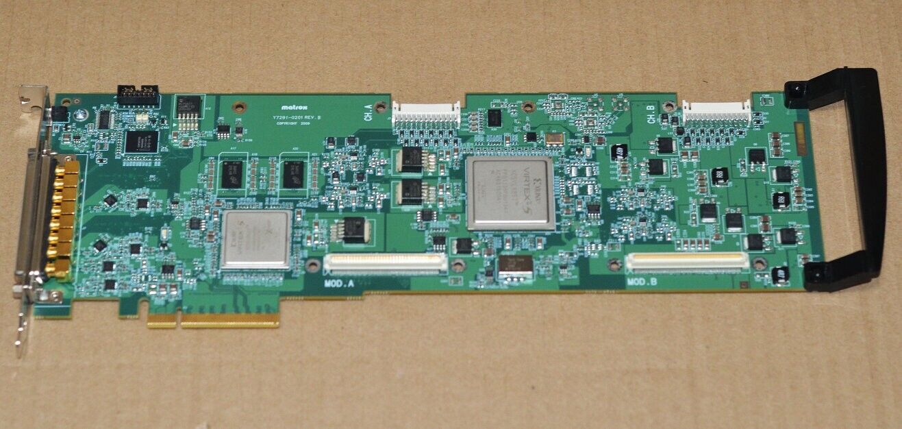 Matrox XMI02/24/6000 Y7291-0201 REV B Developer Card USED A508997