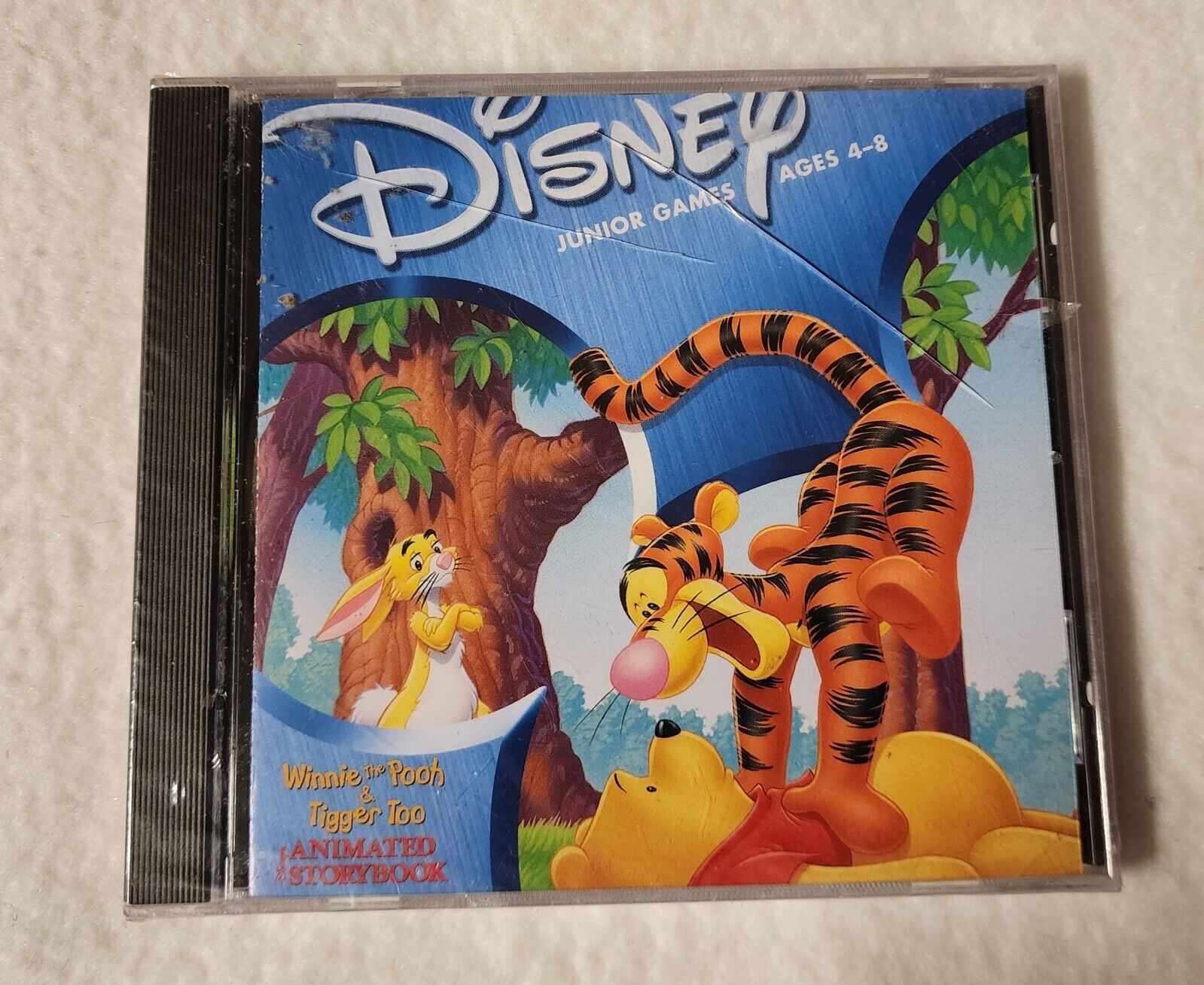 Winnie the Pooh Tigger Too Animated Storybook PC CD ROM Junior Games Disney NEW