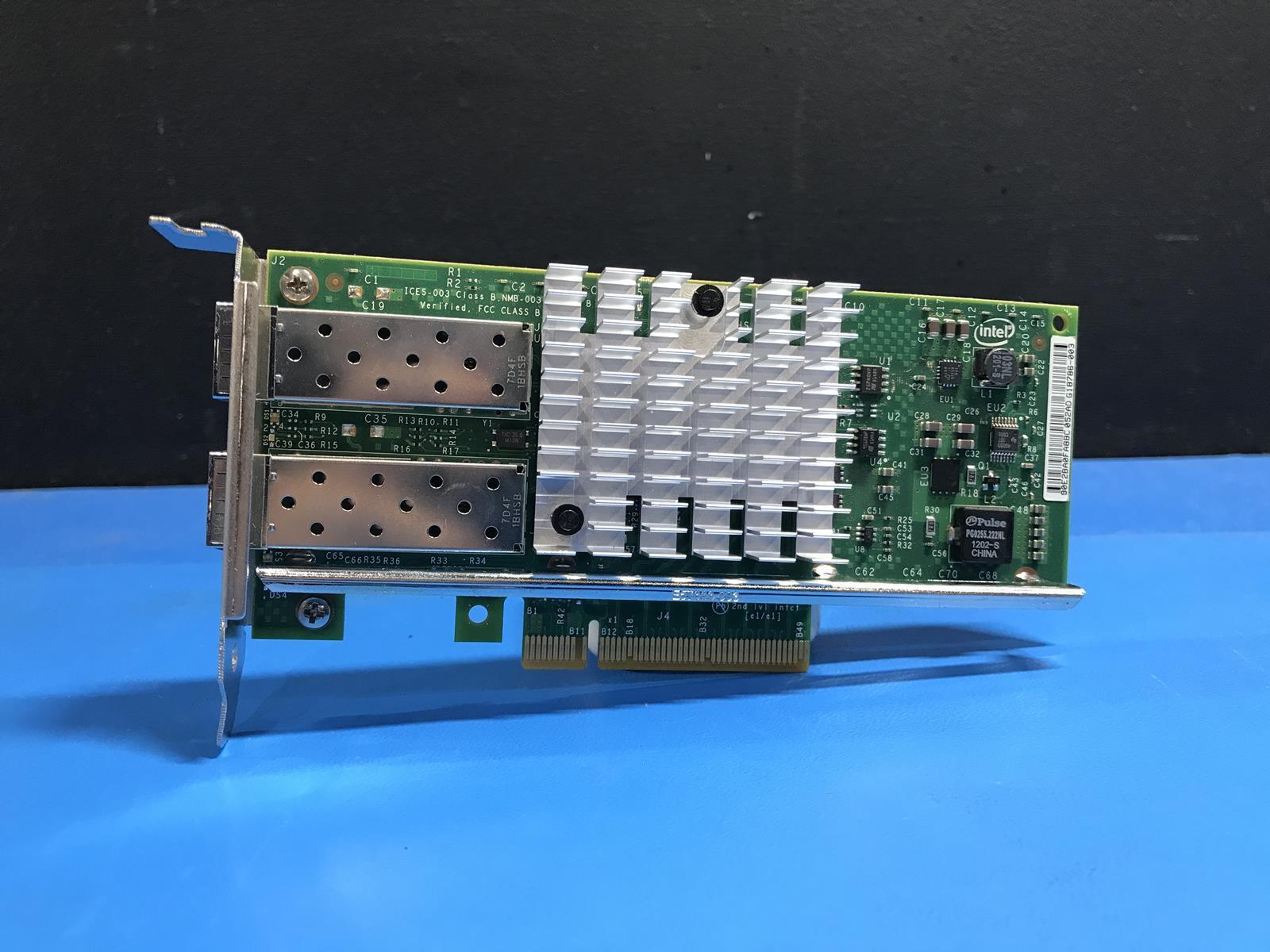 Dell Intel X520-DA2 10Gb Dual Port Server Network Adapter VFVGR Low Profile