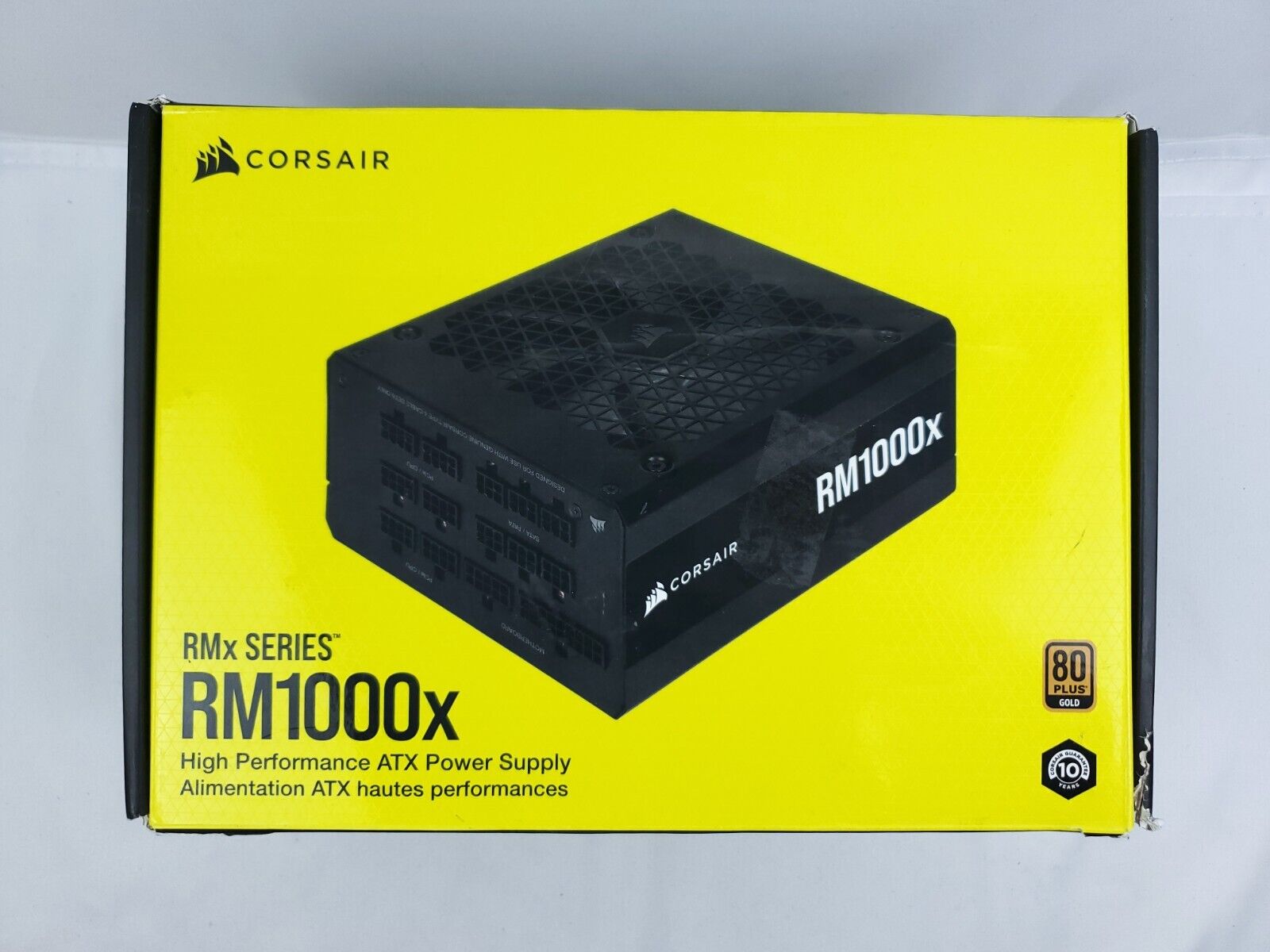 Corsair RM1000x, CP9020201NA, 80+ Gold 1000W Power Supply