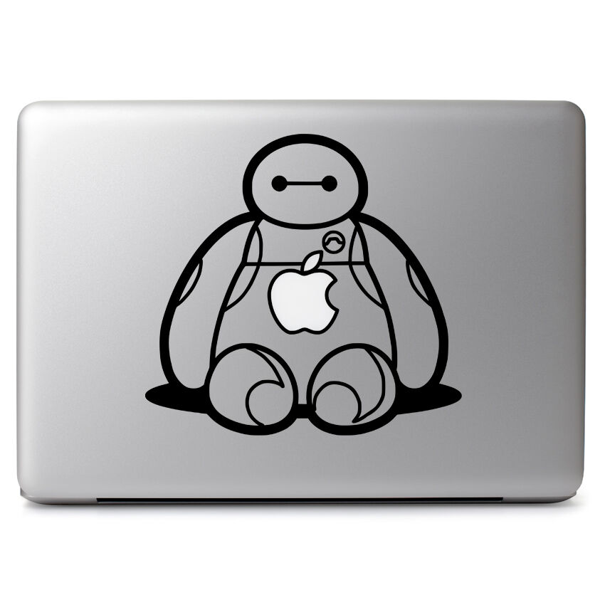 Big Hero 6 Baymax Sitting for Apple Macbook Air/Pro Laptop Vinyl Decal Sticker