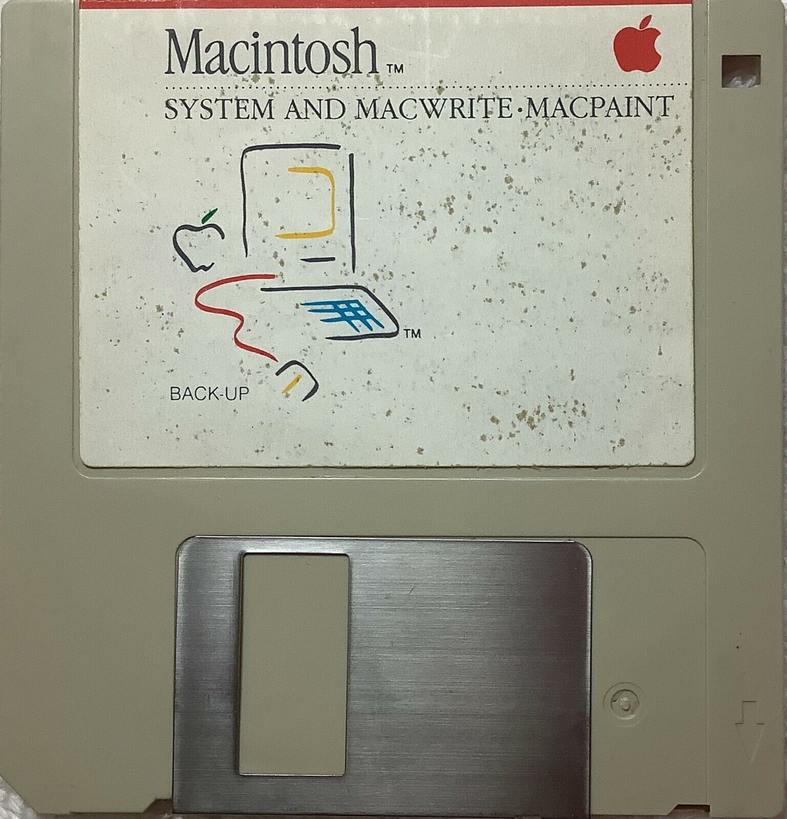 Macintosh System And MacWrite • MacPaint - Backup - 690-5023-A   