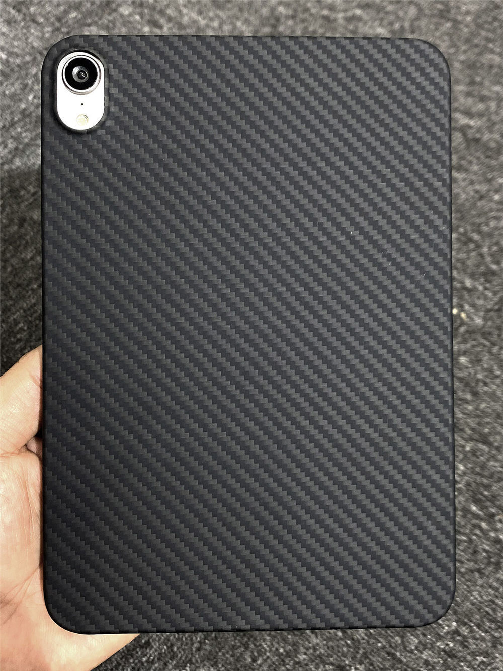 Genuine Real Carbon Fiber Aramid Slim Case fr iPad Mini 6 Matte Armor Back Cover
