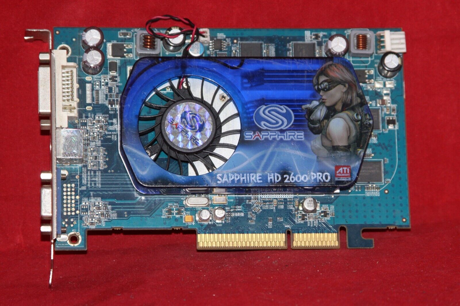 Sapphire ATI Radeon HD 2600 PRO, 512MB DDR2. AGP Graphics Card (188-04E52-002SA)