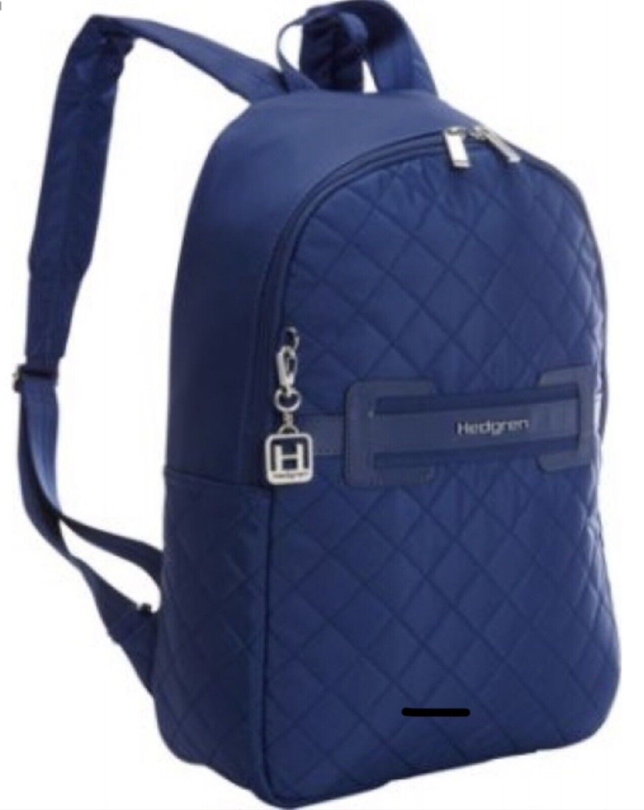 HEDGREN BLUE BARBARA ESTATE BACKPACK QUILTED BUSINESS LAPTOP DIAMOND TOUCH NEW