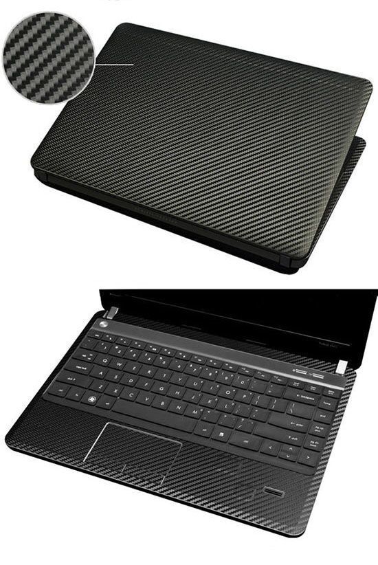 Black Carbon Laptop Sticker Skin Cover Guard for Lenovo ThinkPad E14 E15 T14 T15
