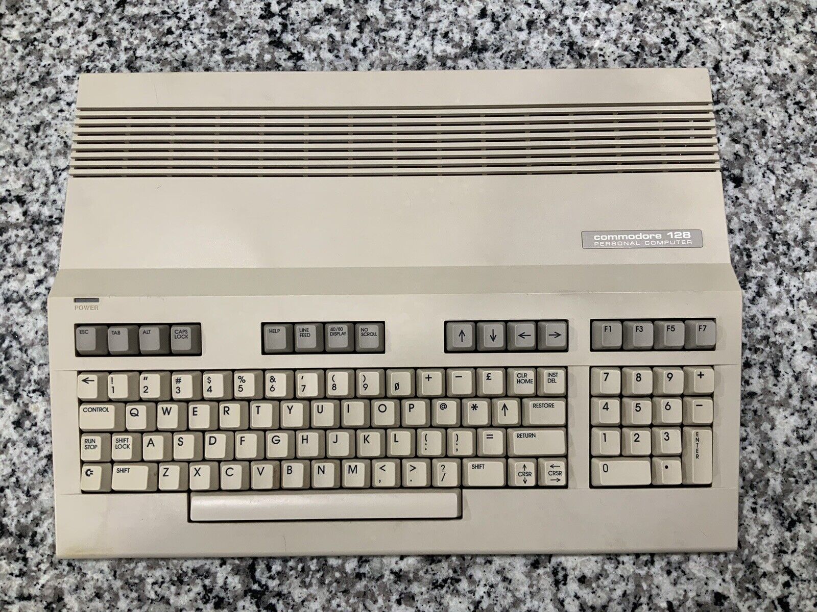 Commodore 128 Computer - Works Great