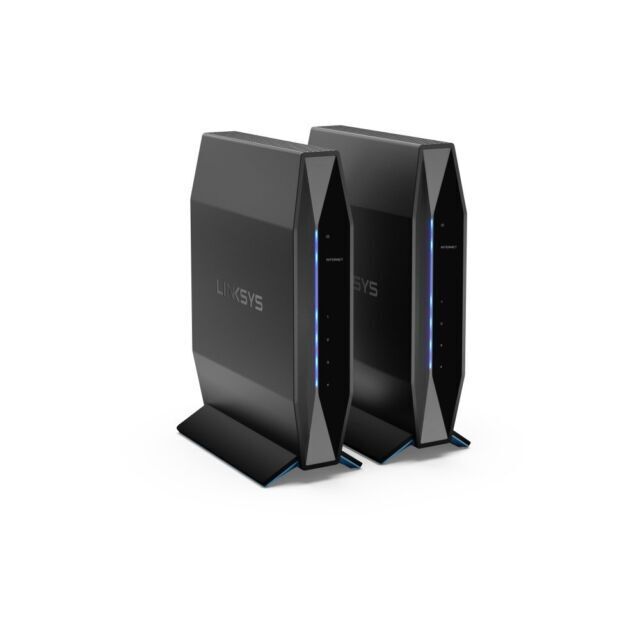 Linksys Arena Pro 6 WiFi 6 Dual Band Mesh Router 2 Pack AX3200 System E8452 NEW