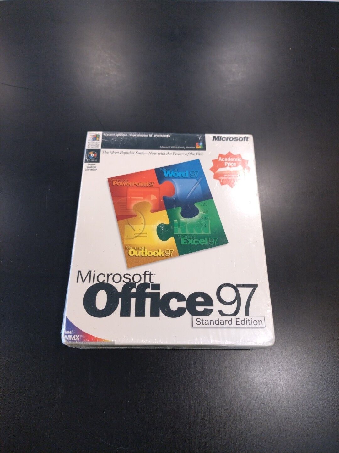 NEW IN BOX Microsoft Office 97 Standard Edition For Windows 95 Or NT X03-30479