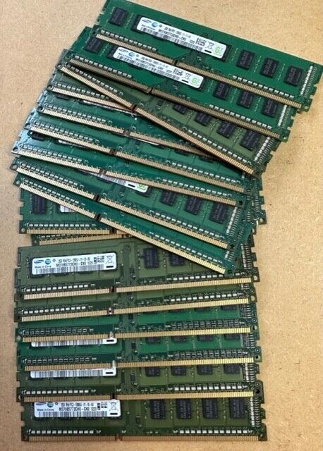 4GB RAM Kit (16x2GB) Samsung M378B5773CHO-CK0 used Desktop memory 240 Pin