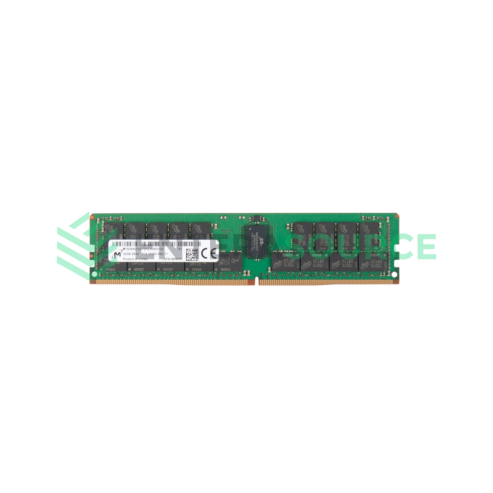 Micron MTA36ASF4G72PZ-2G6D1 32GB DDR4-2666V PC4-21300 2Rx4 Server Memory Module